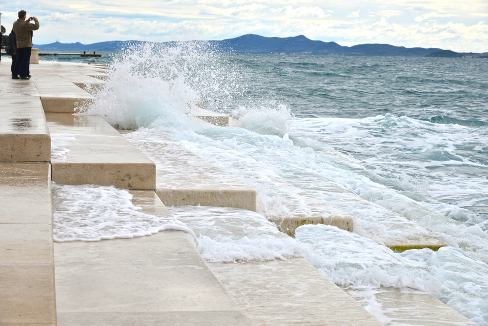 The Zadar Sea Organ in Croatia