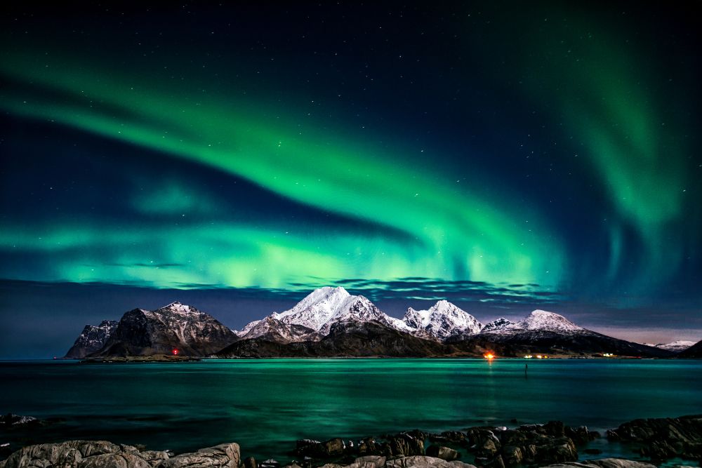 Aurora Borealis as seen from Norway