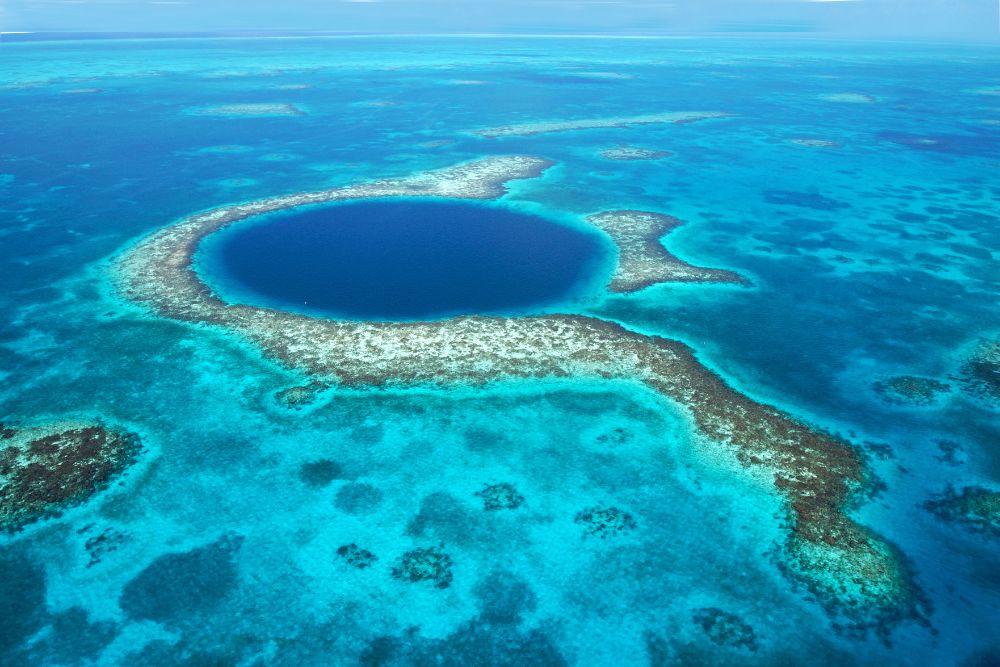 The blue hole