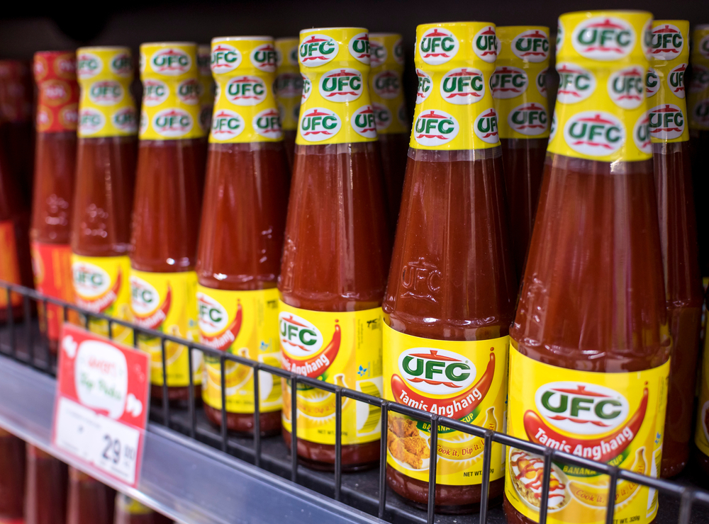 16 Fun Facts About The Philippines For Exotic Vacations 3 UFC sauce bottles on shelf in supermarket