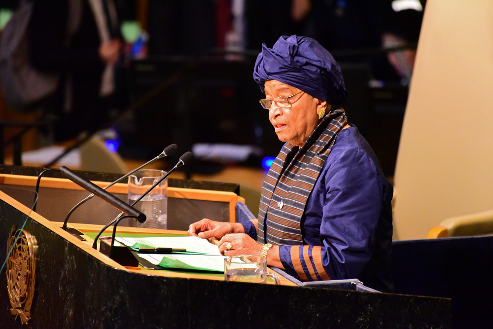 Ellen Johnson Sirleaf of Liberia