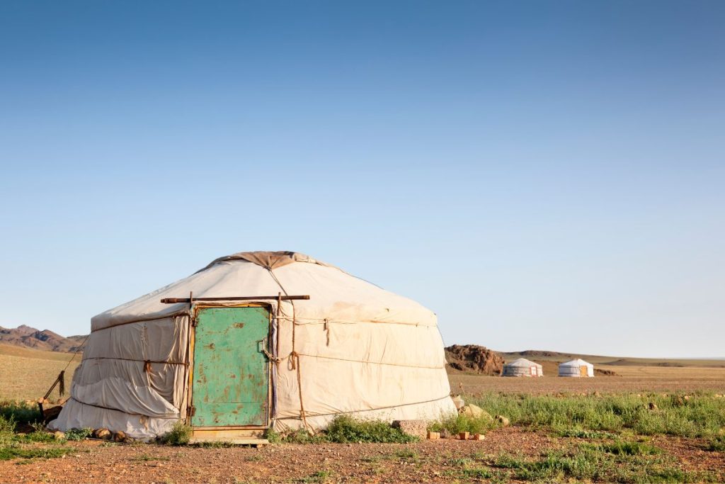 23 Fun Facts About Mongolia's Culture And Geography 7 3 ger tents in the desert