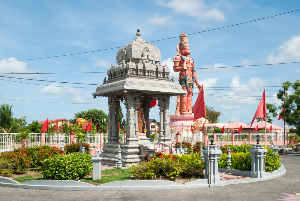 the largest Hanuman statue in the world