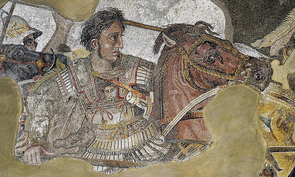Alexander Mosaic (detail), House of the Faun, Pompeii