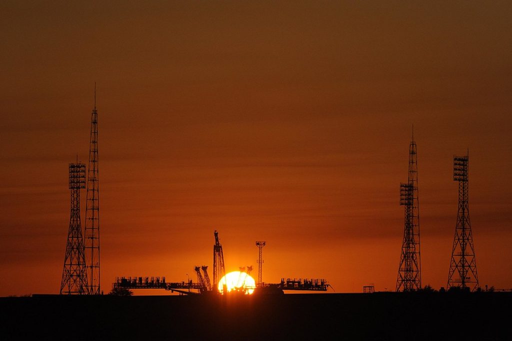 1082px Baikonur Cosmodrome Soyuz launch pad