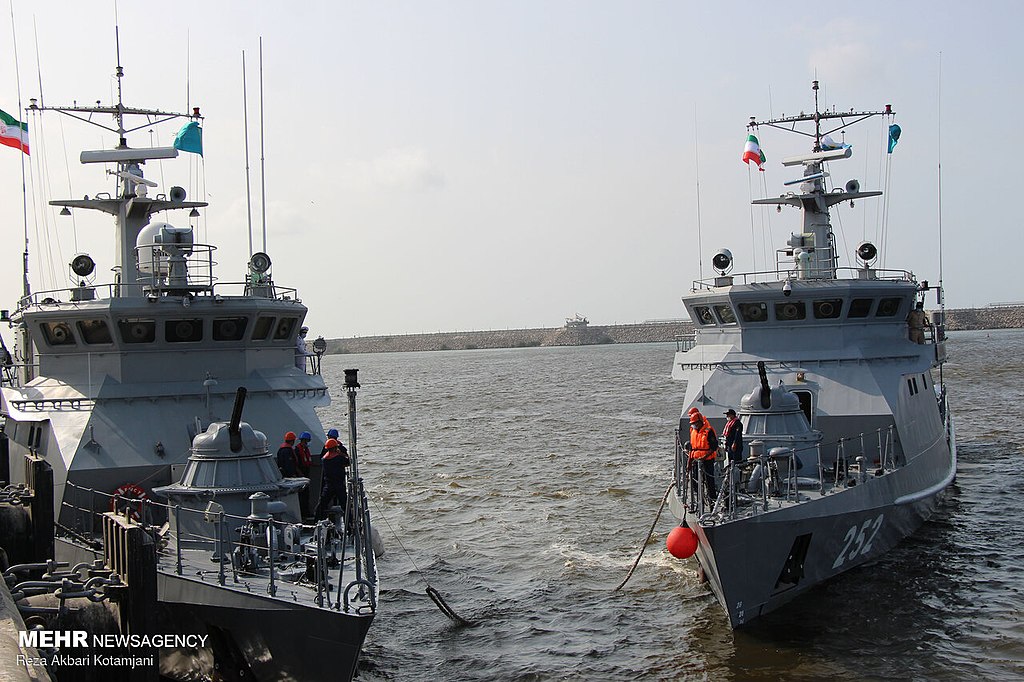 Kazakh navy arriving in Anzali Port for Sea Cup 2021 01