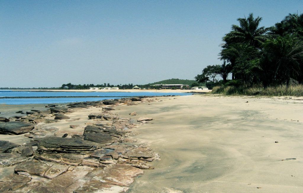 Beach in Guinea