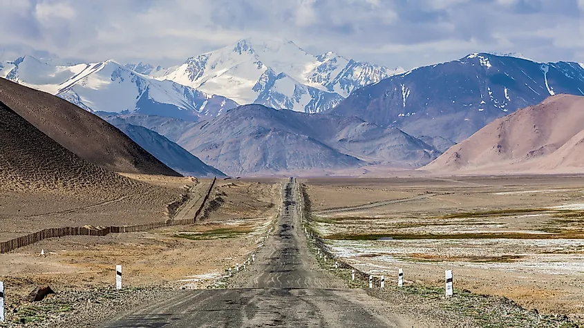 pamir mountain highway tajikistan nowak lukasz